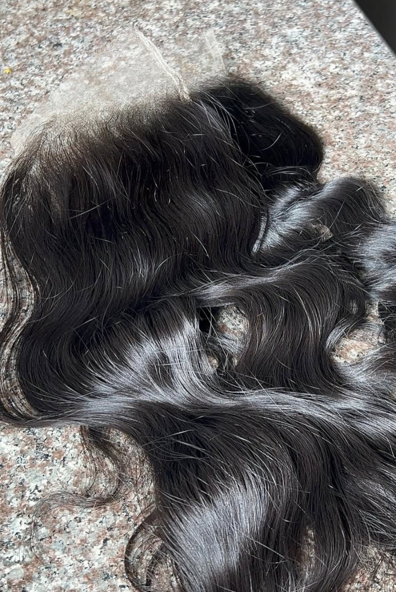 Raw Wavy 5x5 HD Lace Singles