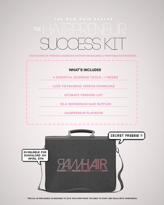 The HairPreneure SUCCESS KIT - RHD APPROVED DISCONTINUED